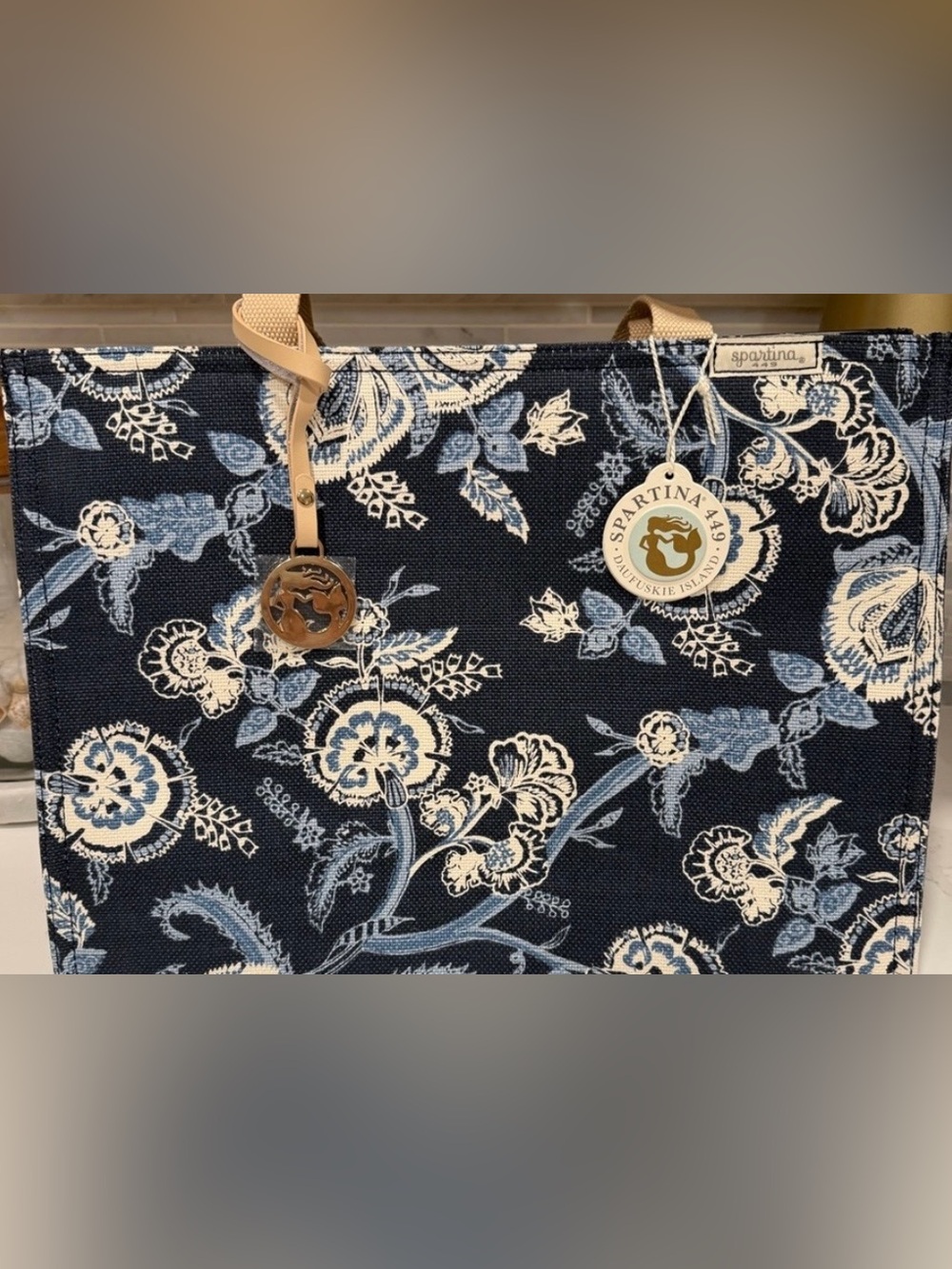 NWT Spartina 449 Tote Bag, O/S - Picture 4 of 6